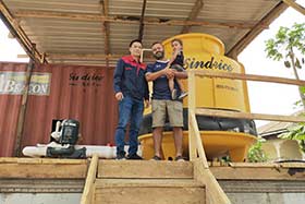 塞內(nèi)加爾海產(chǎn)品保鮮 日產(chǎn)20噸集裝箱制冰機(jī)