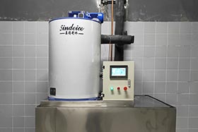 深圳超市保鮮 日產(chǎn)3噸分體片冰機(jī)