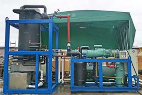 出口印度尼西亞 日產(chǎn)30噸管冰機(jī)