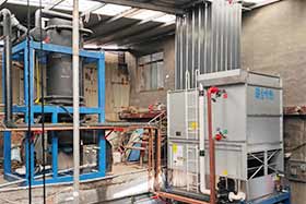 河北邯鄲制冰廠，日產20噸管冰機工程