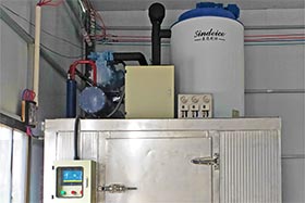 日產(chǎn)6噸片冰機(jī)，北海海鮮加工